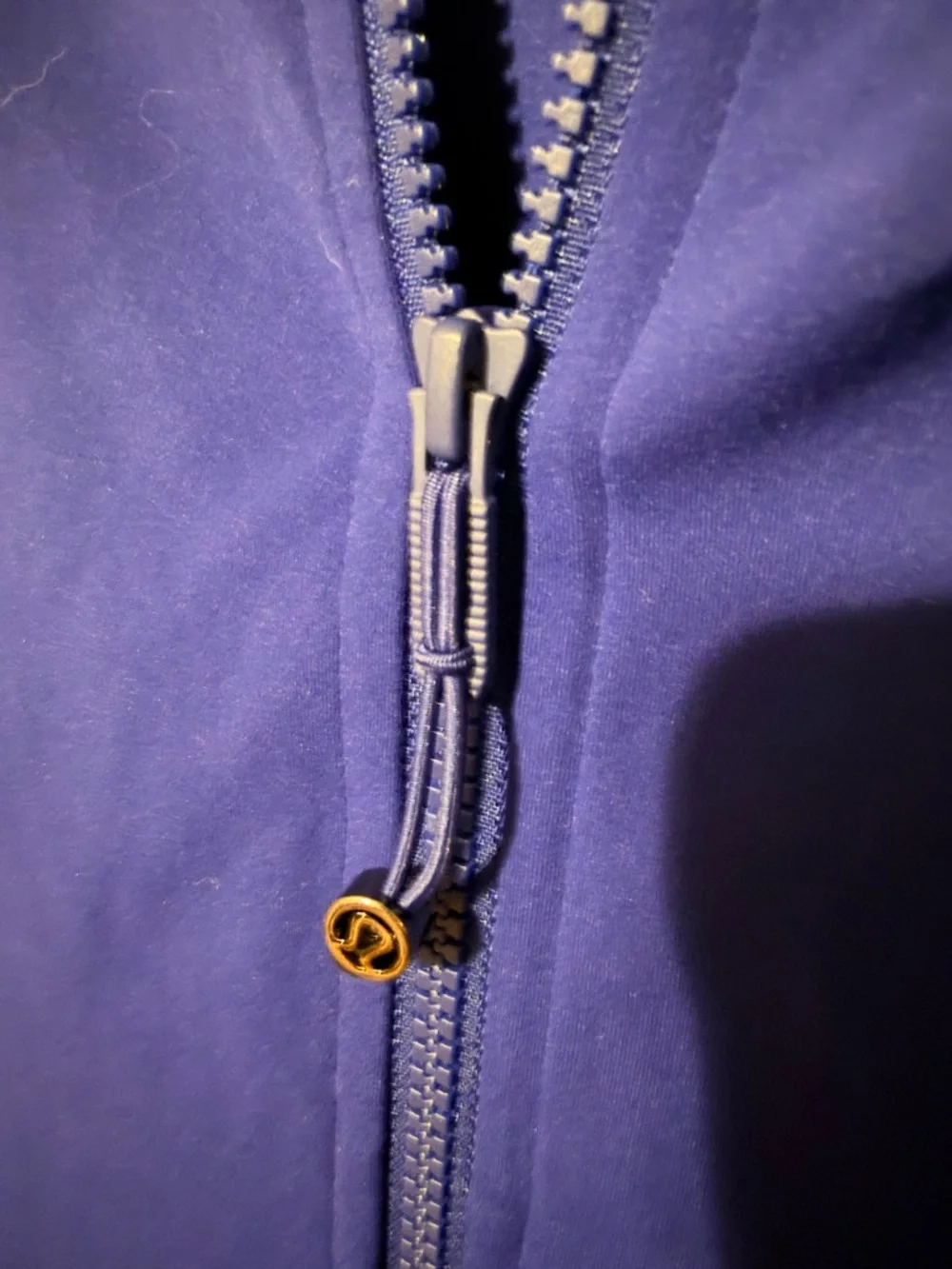 Lululemon Define Cropped Hooded Jacket Nulu in Deep Sea Blue - Picture 4 of 8